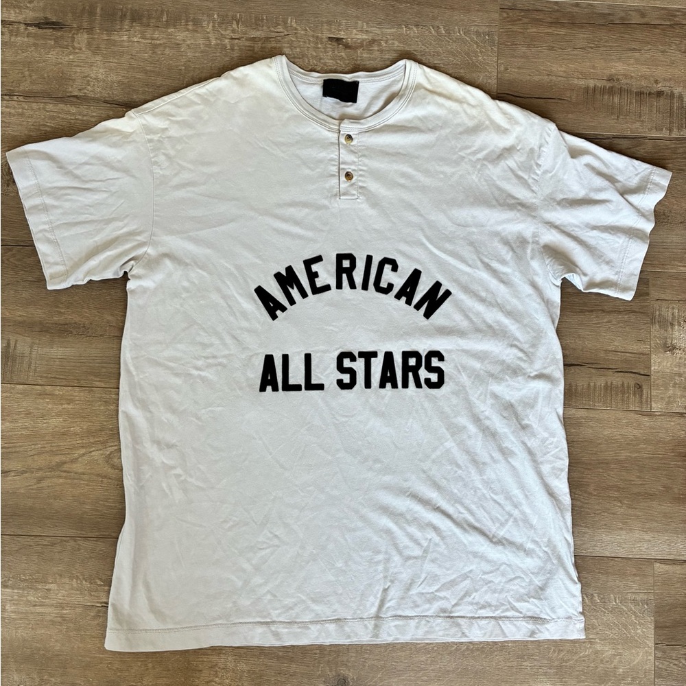 Fear of God White Short Sleeve Tee